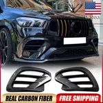 Real Carbon Front Fin Air Vent Cover For Benz W167 C167 GLE450 GLE63 GLE53 Coupe. Fixed Price $569.05.