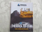 Dressta TD-40E & TD-25M Crawler Dozer Brochure 2009. Fixed Price $30.00.