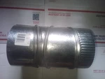 Imperial 5" Galvanized Steel Round Adjustable 90 Degree Duct Elbow GVL0030-A. Fixed Price $15.99.