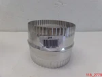 QTY=6, Lambro 244 Bathroom Aluminum Duct Connector. Fixed Price $20.00.