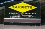 Vintage Matchbook B5 Sakrete Concrete Mix Mortar Sand Play Ready To Use Add H2O. Fixed Price $32.99.