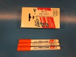 Lot Of 3, Markal Pro-line 0096877 Orange Fine (2MM) Oil Base Paint Markers. Fixed Price $19.99.