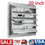 20'' Shutter Exhaust Fan 1500 Rpm 3500 Cfm For Home Attic Garage Louvered Vent. Fixed Price $89.99.