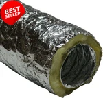 Hvac Insulated Flex Hose 6 Inch 25 Ft Ventilation Air Ducting - Us. Fixed Price $73.00.