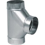 (1)-IMPERIAL 30 Ga. 8 In. Straight Galvanized Stove Pipe Duct Tee GV0900. Fixed Price $46.89.