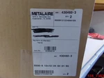 QTY=2: Metalaire Grille Registers 430460-3 5500-6 12 X / 24 01 D5. Fixed Price $65.00.