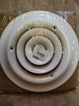 10" Round Ceiling Metal Diffuser Duct Cover White Hart Cooley New. Fixed Price $25.99.
