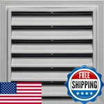 Builders Edge 12X12 Square Vent 030 Paintable. Fixed Price $60.49.