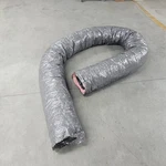 Approximately 15FT - Atco Rubber 17602508 Insulated Flexible Duct, 8" 25'. Fixed Price $74.99.