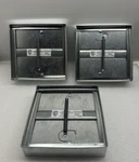 Lot Of 3 Shoemaker 8" Ceiling Damper 2700 Series Square New No Box. Fixed Price $44.00.