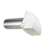 PMH4WXZ In. Dryer Vent Exhaust Hood Wide Mouth With Pest Guard Dundas Jafine. Fixed Price $37.70.
