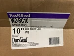 Fasnseal Duravent Inch Rain Cap, W2-RC10 (new). Fixed Price $146.25.