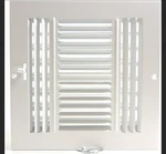 8"W X 8"H 4-WAY Air Supply Grille Vent Cover. Fixed Price $7.02.
