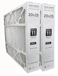 Goodman AMP-11-2025-45 (2-PACK) 20" X 25" 4.5" Clean Comfort Air Filter M11. Fixed Price $51.10.