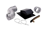 Broan RVK1A Roof Vent Kit, 8-FOOT 4-INCH Flexible Aluminum Duct. Fixed Price $26.00.