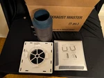 Mid America Intake Exhaust Master Vent 117 White Not For Dryer Use Hvac Cap Kit. Fixed Price $21.99.