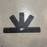 Simpson Strongtie Metal Strap Gable Plate 34.5"X19.75" Steel Powder Coated Black. Fixed Price $88.99.