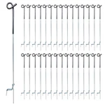 Arifaro Fence 41 Inch Pig Tail Step-in Post,electric Fenci.... Fixed Price $156.47.