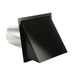 Famco Galvanized Steel Hooded Wall Vent W/screen -painted 6 Inches. Fixed Price $56.99.