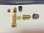 Robinair, Vacuum Pump, Universal Inlet Adapter Tee Kit, 1/4", 1/2"ACME & 3/8"SAE. Fixed Price $29.95.