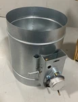 Guardflow Motorized 8" Hvac Damper Galvanized Steel Round 3.43 Lb. Fixed Price $168.00.