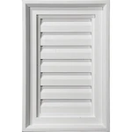 Ekena Millwork 12W X 22H Rectangle Urethane Gable Vent Louver Functional. Fixed Price $86.75.