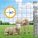 Aggfencer 104FT Galvanized Farm Fence, Fixed Knot Woven Wire 16GA.... Fixed Price $138.99.