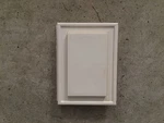 Builders Edge Mid America Raised Solid Mini Mount Block (10PCS) Linen - New #082. Fixed Price $30.00.