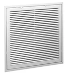 Hart & Cooley 96AFBTI-R6 24X24 Louvered Filter Back Grille T-bar Lay-in. Fixed Price $255.19.