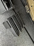 Double Stack Magazine Rack Wall Mount - High Strength Abs. Fixed Price $21.99.