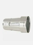 Case Of 12 Master Flow Round Reducer Hemmed Collar Edges 8"-7" Galv Steel ( Bb). Fixed Price $119.99.