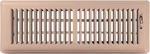 Shoemaker Adjustable Floor Vent Cover Register Grill 4X14 Desert Clay B30. Fixed Price $24.99.