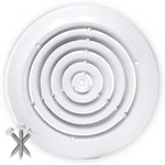 10'' Neck Size Round Steel Ceiling Diffuser - Easy Air Flow Hvac Vent Duc.... Fixed Price $70.96.