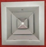 Tuttle & Bailey 4-WAY Air Vent Diffuser Cover 12"X Silver Aluminum. Fixed Price $19.95.