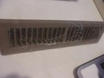 Lima Floor Air Heat Vent Register Diffuser 12", Brown 41-2X12D. Fixed Price $19.99.