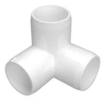 1" 3-WAY Pvc Elbow Fitting, White (4-PK) Formufit Furniture Grade, Made Usa. Fixed Price $15.99.
