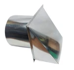 Famco DWV10 10" Galvanized Wall Vent With Damper (no Screen). Fixed Price $79.18.