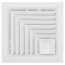 Hart & Cooley A505MS 10X10 Aluminum Ceiling Diffuser Two Way Corner. Fixed Price $79.90.