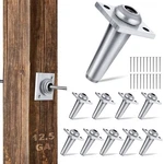 Lanties 10 Pcs Anchor Wire Vise With Screws Grape Trellis Silver. Fixed Price $36.99.