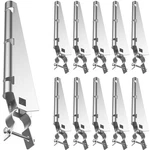 10 Pack Barbed Wire Arm For 1-5/8" Chain Link Fence, Galvanized Steel H.... Fixed Price $57.56.