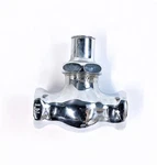 Chicago Faucet Chrome 1/2" Straight Stop Without Key #45-1 Nos. Fixed Price $35.64.