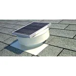 Solar Powered Roof Mounted Exhaust Attic Fan Active Ventilation In RBSF-8. Fixed Price $130.60.