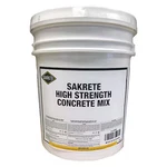 Sakrete 120021 Concrete Mix, Pail, Gray, High Strength. Fixed Price $44.35.