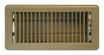 Tru Aire 4 In. H X 10 2-WAY Powder Coat Brown Steel Floor Register. Fixed Price $16.98.