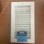 Accord White Steel Adjustable Sidewall/ceiling Register 12-IN X 6-IN.. Fixed Price $14.99.