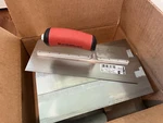 6 Pack Case, Marshalltown Soft Grip U-notched Cut-back Trowel 11" X 4-1/2". Fixed Price $63.20.