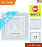 Durable 3 Cone White Air Supply Diffuser For 24X24 Drop Ceilings - Easy Install. Fixed Price $197.09.