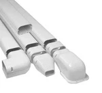 Rectorseal 85005 2.75" Slimduct Wall Kit SDK77W 13 Ft - White. Fixed Price $109.95.