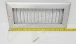 Airguide Single Deflection Supply Grille With Vertical Blades Aluminum 11X4. Fixed Price $25.99.