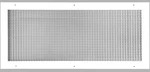 12X32" Cube Core Eggcrate Return Air Grille Aluminum Hvac Vent White Powder-coat. Fixed Price $68.00.